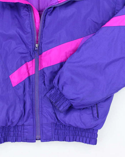 Vintage 80's Women's Sunice Insulated Cropped Ski Jacket - M