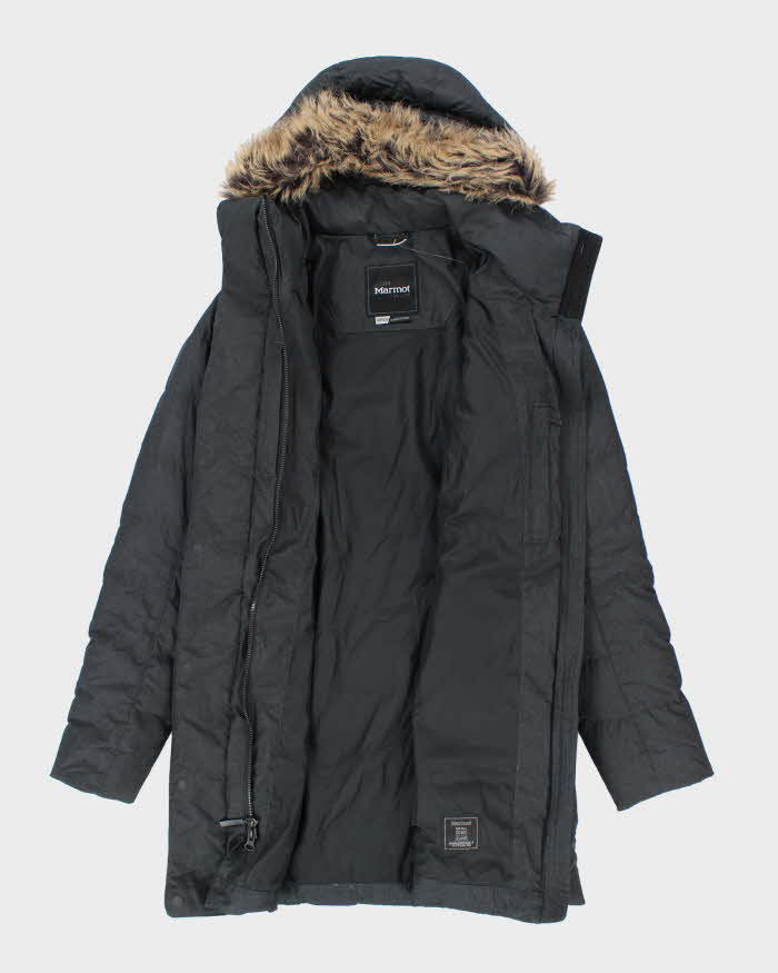 Vintage 2000's Marmot Insulated Fur Collared Parka Jacket - S