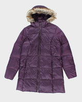 Vintage 2000's Eddie Bauer Lightweight Hooded Puffer Parka Jacket - L