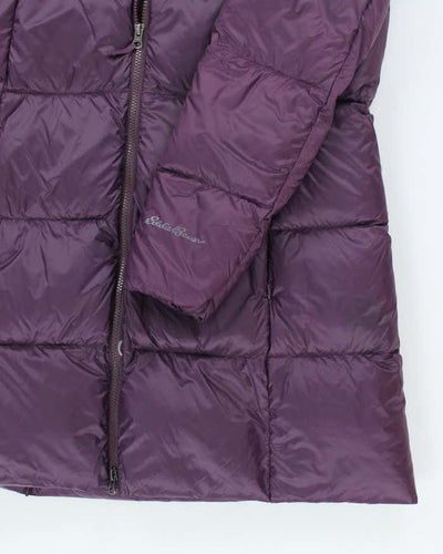 Vintage 2000's Eddie Bauer Lightweight Hooded Puffer Parka Jacket - L
