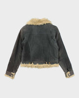 Vintage Y2k 00s h&amp;g Leather Studded Jacket - S