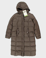 Vintage Women's Eddie Bauer DSWT Heavyweight Goose Down Puffer Parka Jacket - L