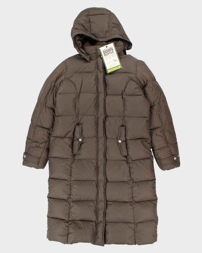 Vintage Women's Eddie Bauer DSWT Heavyweight Goose Down Puffer Parka Jacket - L