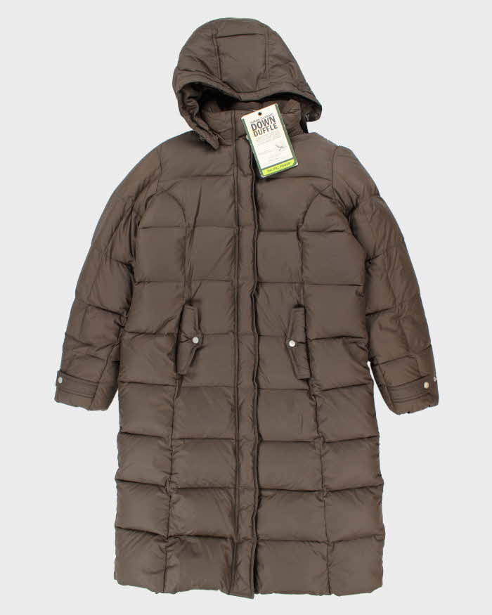 Vintage Women's Eddie Bauer DSWT Heavyweight Goose Down Puffer Parka Jacket - L