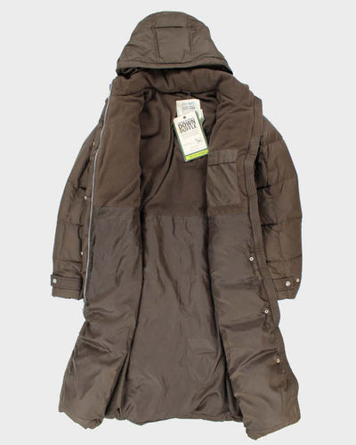 Vintage Women's Eddie Bauer DSWT Heavyweight Goose Down Puffer Parka Jacket - L