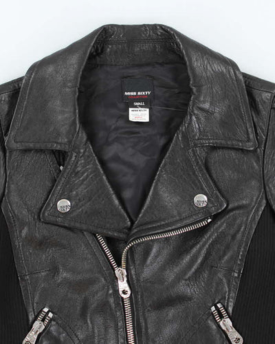 Vintage Y2k 00s Miss Sixty Leather Jacket - S