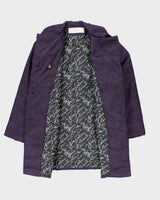 Nina Ricci Purple Waterproof Coat - L