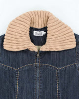 Y2k 00s Snazzle Denim Gillet - M