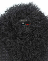 Vintage Donatella Wool &amp; Faux Fur Jacket - M