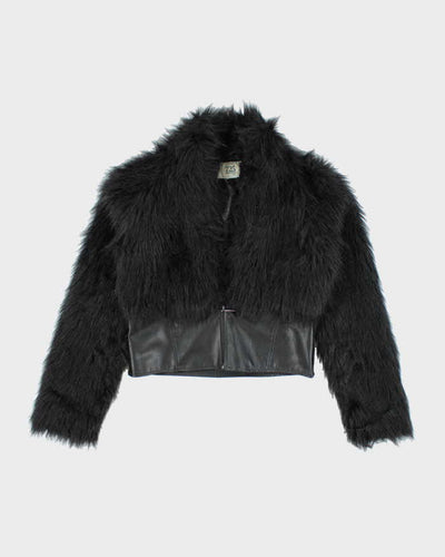 Y2k 00s 725 Originals Faux Fur Coat - M