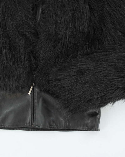 Y2k 00s 725 Originals Faux Fur Coat - M