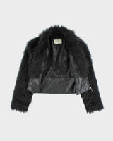 Y2k 00s 725 Originals Faux Fur Coat - M