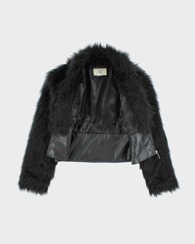Y2k 00s 725 Originals Faux Fur Coat - M