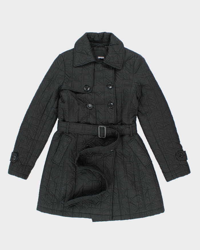 Y2k 00s DKNY Monogram Black Jacket - S