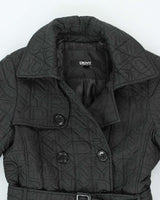 Y2k 00s DKNY Monogram Black Jacket - S