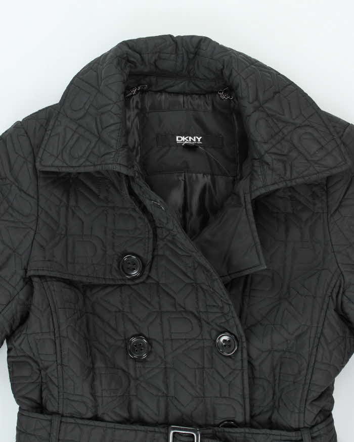 Y2k 00s DKNY Monogram Black Jacket - S