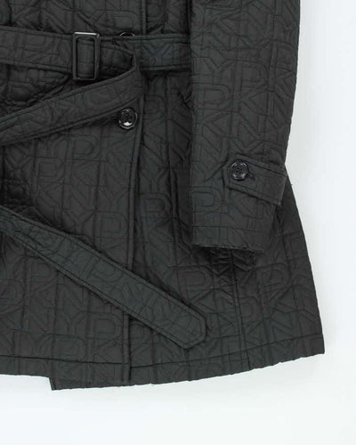 Y2k 00s DKNY Monogram Black Jacket - S