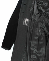 Vintage 40s Velvet Princess Coat