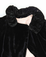 Vintage 20s Velvet Cape