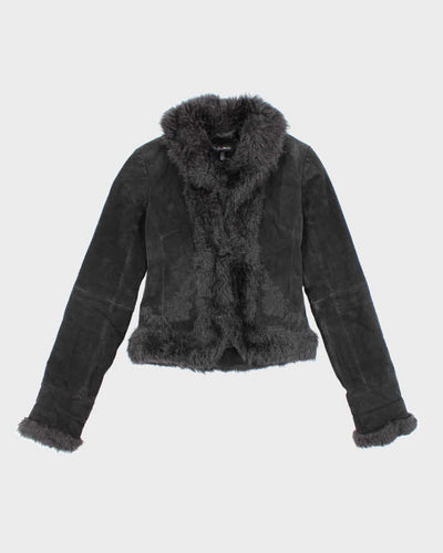 Vintage Y2k 00s Le Chateau Suede Jacket - XS