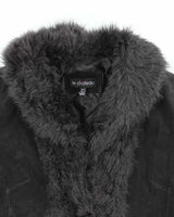 Vintage Y2k 00s Le Chateau Suede Jacket - XS