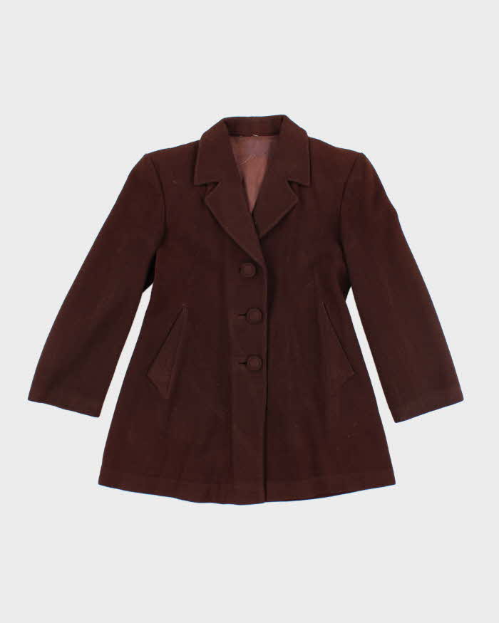 Vintage 60s Brown Jacket - S