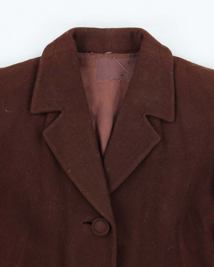 Vintage 60s Brown Jacket - S