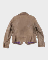 Vintage Danier Leather Blazer Jacket - XL