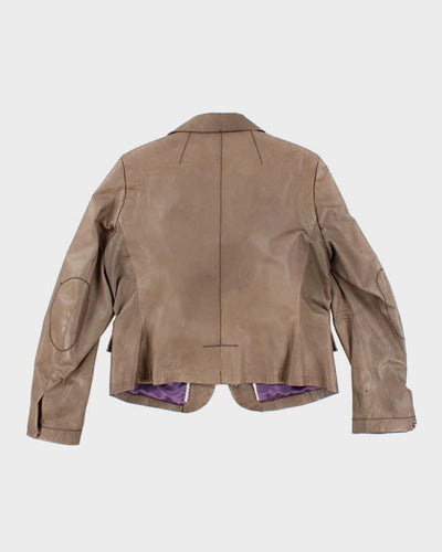 Vintage Danier Leather Blazer Jacket - XL