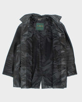 Vintage Women's Danier Button Up Leather Jacket - M