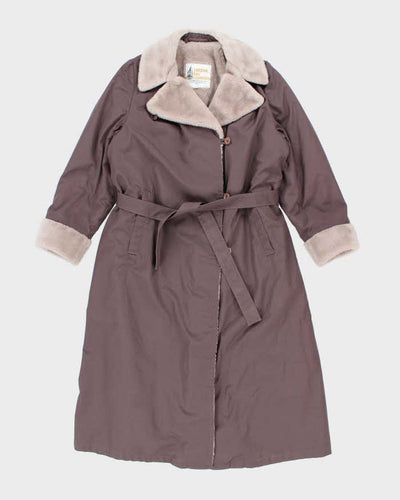 Vintage London Fog Purple Coat - M