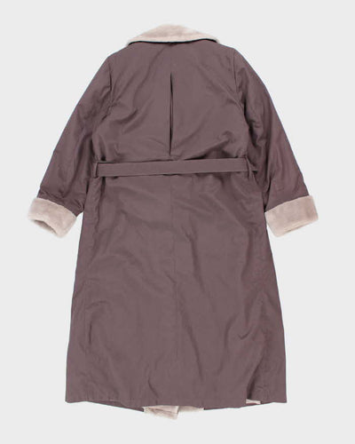 Vintage London Fog Purple Coat - M