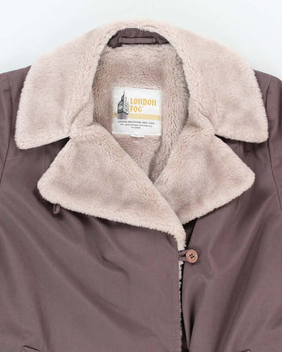 Vintage London Fog Purple Coat - M