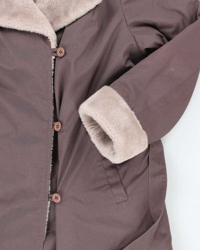 Vintage London Fog Purple Coat - M