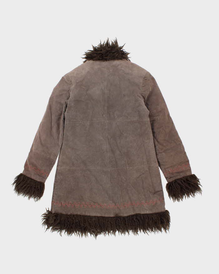Vintage Y2k 00s h&amp;g Afghan Style Coat - XS