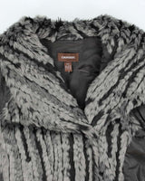 Vintage Danier Leather Faux Fur Jacket - M