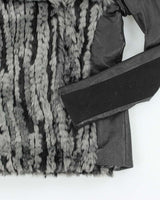 Vintage Danier Leather Faux Fur Jacket - M