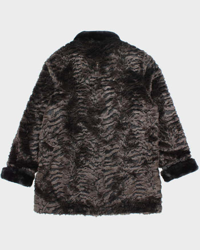 Vintage Fen.Nelli Faux Fur Coat - L