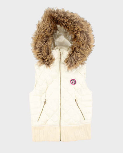 Y2k 00s Juicy Couture Down Puffer Gilet - XS