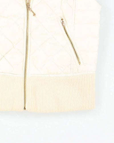 Y2k 00s Juicy Couture Down Puffer Gilet - XS