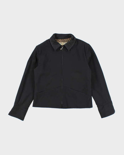 Vintage Y2K Women's French Laundry Zip Up Harrington Jacket - M