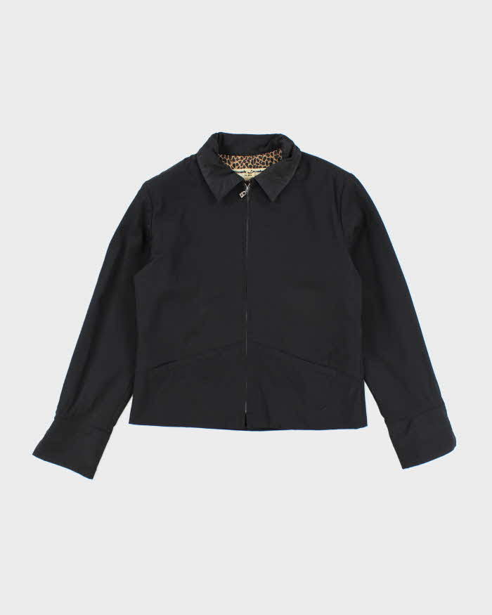 Vintage Y2K Women's French Laundry Zip Up Harrington Jacket - M