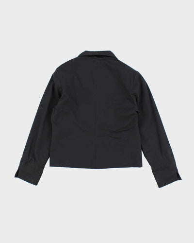 Vintage Y2K Women's French Laundry Zip Up Harrington Jacket - M