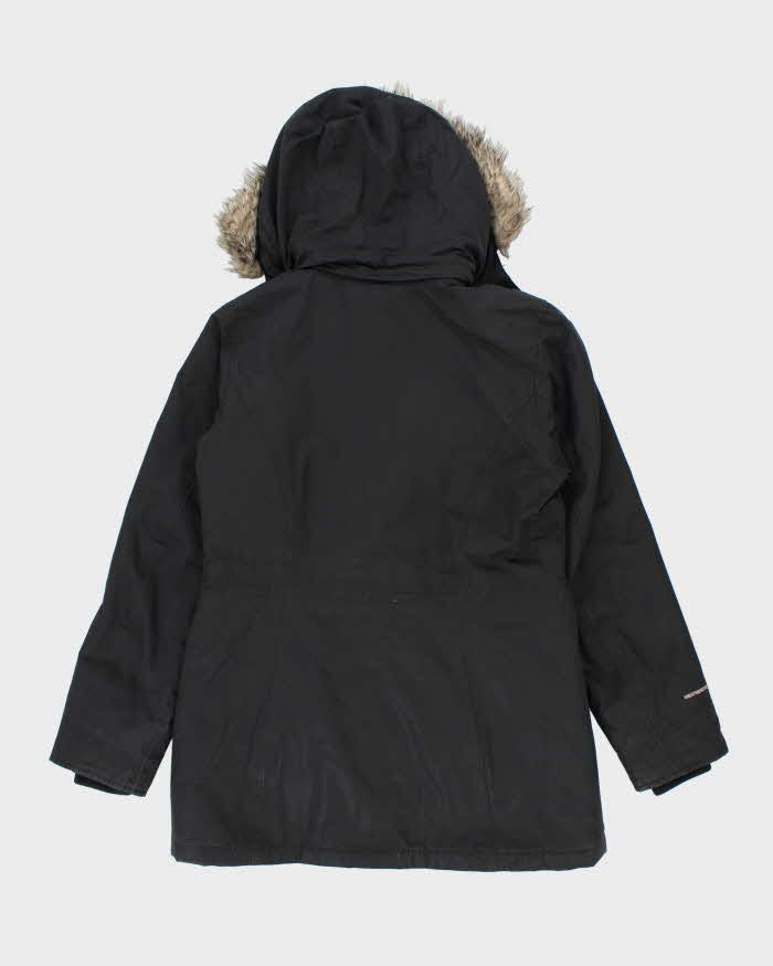 Eddie Bauer Black Hooded Coat - S