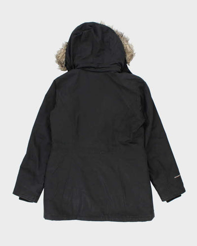 Eddie Bauer Black Hooded Coat - S