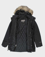 Eddie Bauer Black Hooded Coat - S