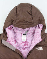The North Face Brown Lightweight Puffer Jacket - M