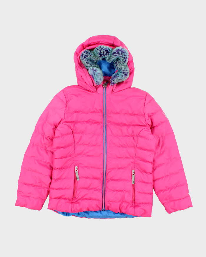 Y2k 00s Spyder Pink Puffer Jacket - S