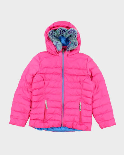 Y2k 00s Spyder Pink Puffer Jacket - S