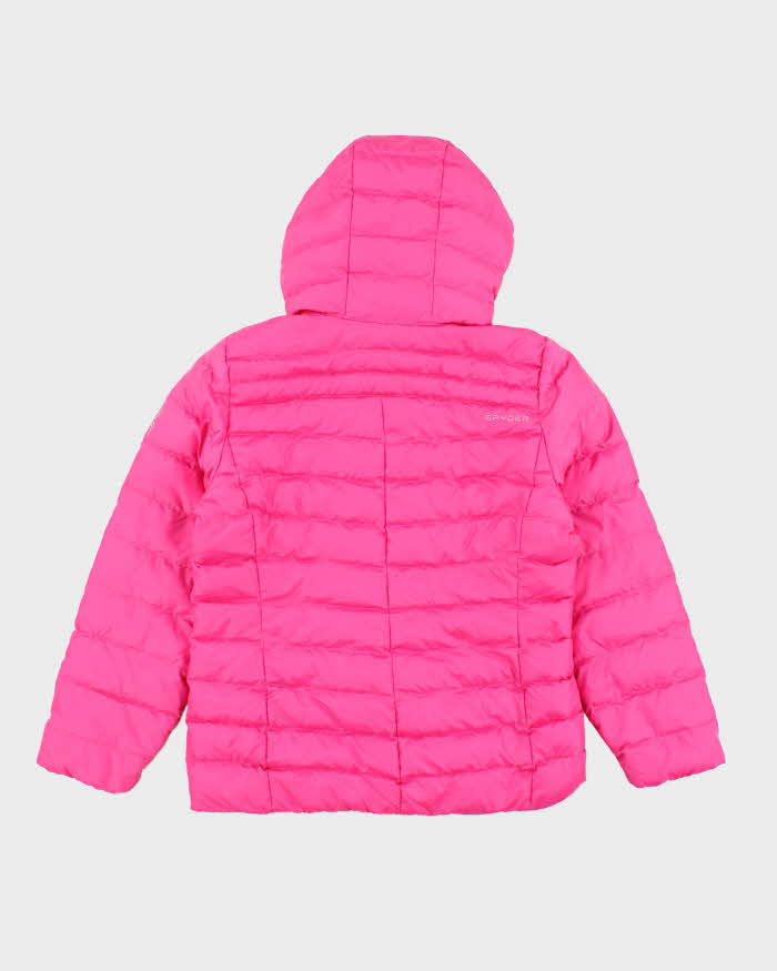 Y2k 00s Spyder Pink Puffer Jacket - S